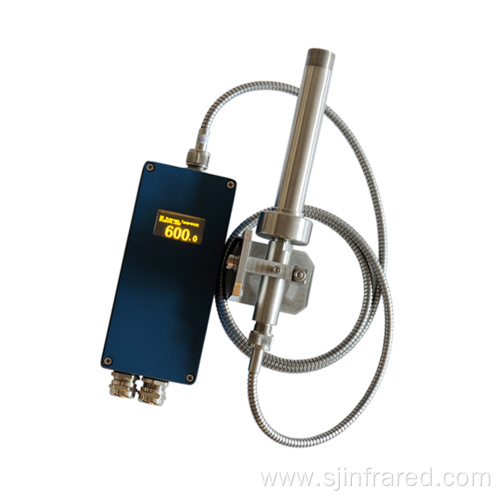 Pyrometer certified infrared fixed probe 600-1600℃